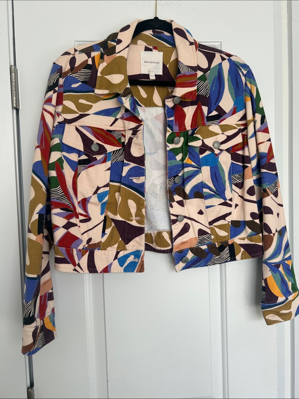 AVECS LEA FILLES Multicolor Cropped Jacket - Women